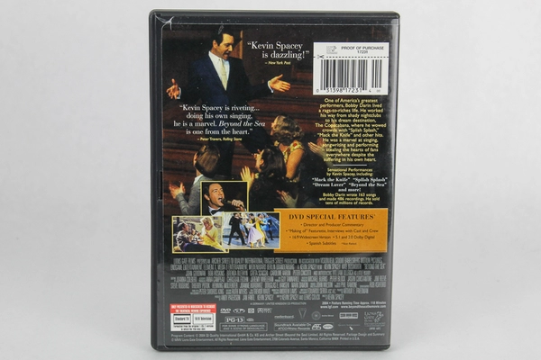 Beyond The Sea DVD Kevin Spacey Kate Bosworth 2004 Lions Gate PG-13 As-Is