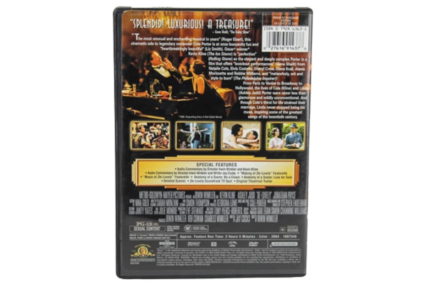 De-Lovely DVD Special Edition Kevin Kline Ashley Judd 2004 Pre-Owned