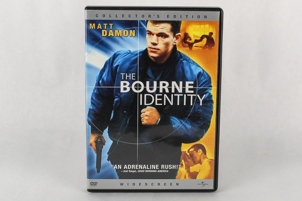 The Bourne Identity Matt Damon Collector's Edition Widescreen DVD Scene Select