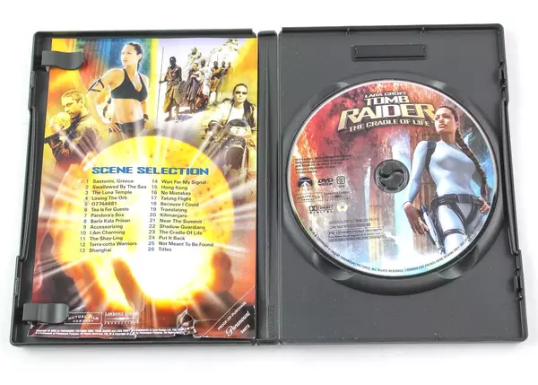 Lara Croft: Tomb Raider - The Cradle of Life DVD Angelina Jolie 2003