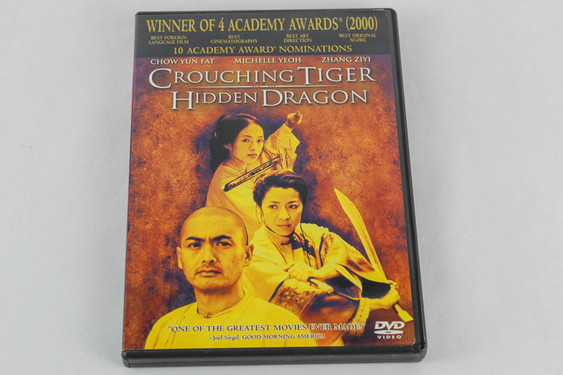 Crouching Tiger Hidden Dragon DVD 2000 Pre-Owned Action Romance