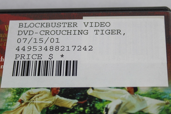 Crouching Tiger Hidden Dragon DVD 2000 Pre-Owned Action Romance Classic