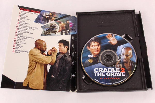 Cradle 2 The Grave DVD Jet Li DMX Warner Bros Action Movie Pre-Owned