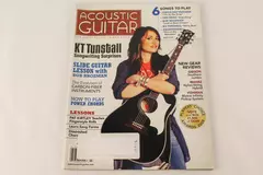 Magazine Acoustic Guitar KT Tunstall July 2008 Vol 19 No 1 Issue 187
