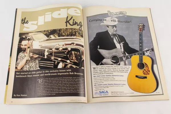 Magazine Acoustic Guitar KT Tunstall July 2008 Vol 19 No 1 Issue 187