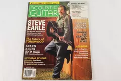 Magazine Acoustic Guitar Steve Earle February 2008 Vol 18 No 8 Issue 182