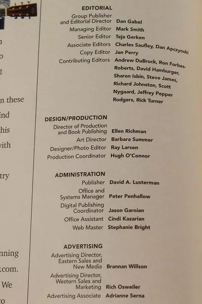 Magazine Acoustic Guitar Steve Earle February 2008 Vol 18 No 8 Issue 182