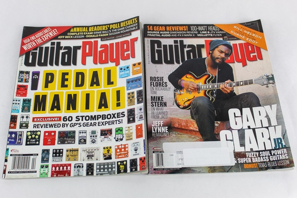 Lot of 2 Guitar Player Magazines Jan & Feb 2013 Vol 47 Newbay Media