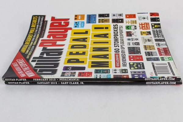 Lot of 2 Guitar Player Magazines Jan & Feb 2013 Vol 47 Newbay Media