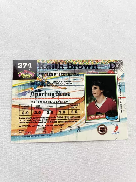 Lot of 80+ 1992-93 Topps NHL Hockey Cards - Very Good Condition