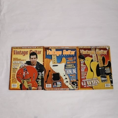 Lot of 3 Vintage Guitar Magazines Feb-Apr 2008 Alan & Cleo Greenwood