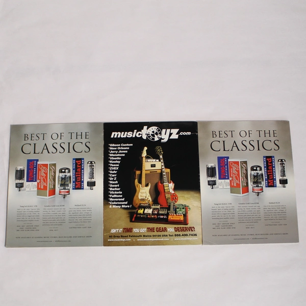 Lot of 3 Vintage Guitar Magazines Feb-Apr 2008 Alan & Cleo Greenwood