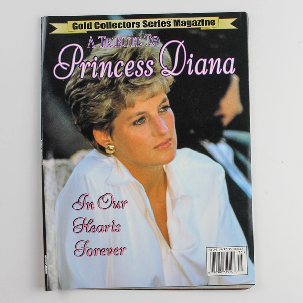 Gold Collectors Series Magazine Tribute to Princess Diana - Good Condition