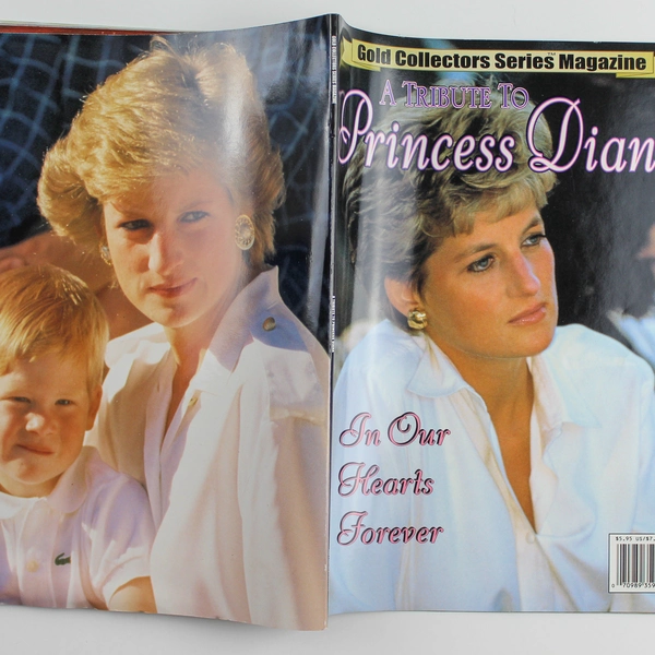 Gold Collectors Series Magazine Tribute to Princess Diana - Good Condition