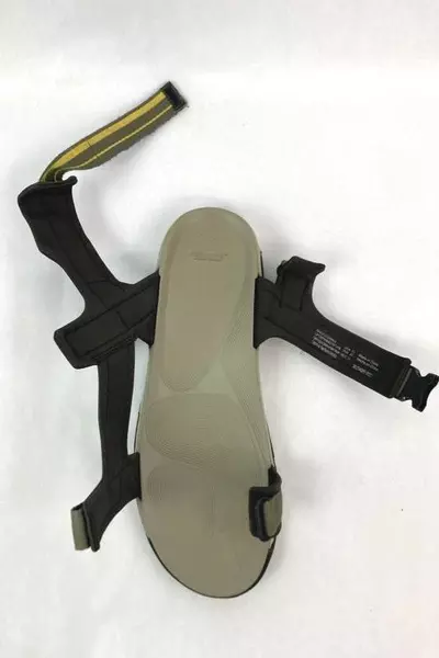 Ozark Trail Men's Outdoor Sandals Size 13 Green Yellow Pre-Owned MNOT22GN003