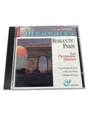 Memories Romantic Paris 1993 CD Les Parisienne Quintet Good Condition