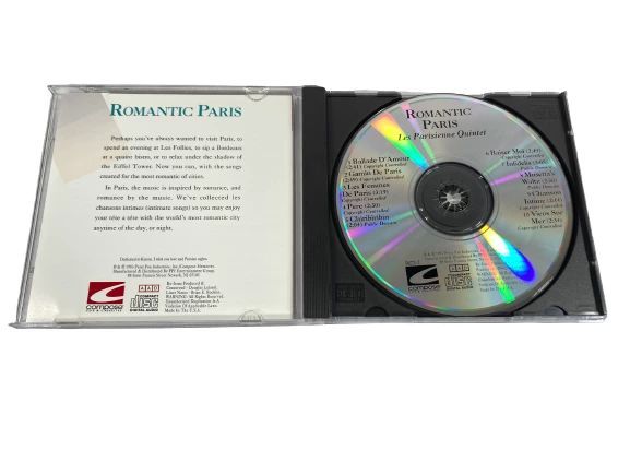 Memories Romantic Paris 1993 CD Les Parisienne Quintet Good Condition