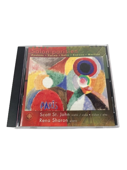 Salon Parisien CD by Scott St John & Rena Sharon - Good Condition, CBC Records