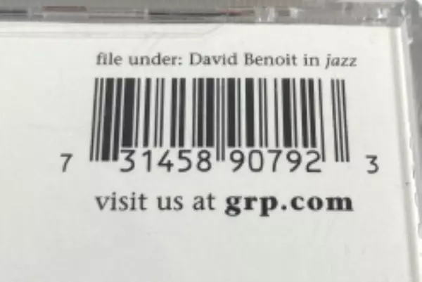 David Benoit Fuzzy Logic 2002 CD Verve Smooth Jazz Good Condition