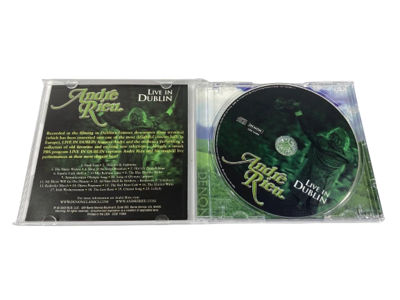 Andre Rieu Live in Dublin CD Denon COZ 17293 Classical Music Pre-Owned