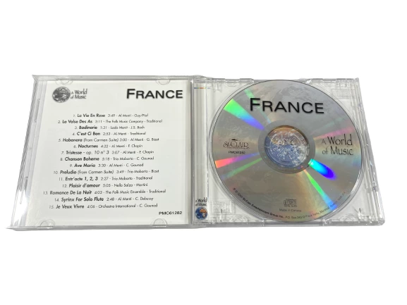 A World of Music France Audio CD 2000 St Clair Entertainment PMC61282