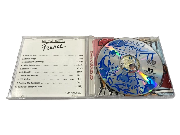 For The Love of France 1998 CD - Pre-Owned Music - Good Condition IN 76652