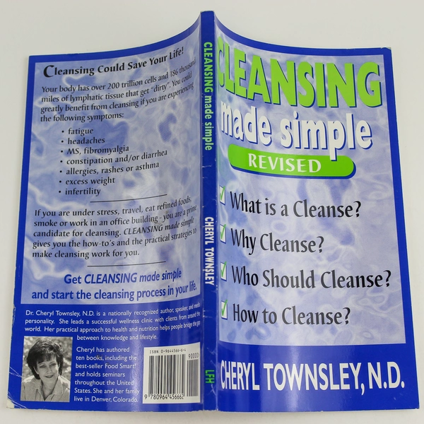 Cleansing Made Simple by Cheryl Townsley, N.D. Revised 2001 Paperback