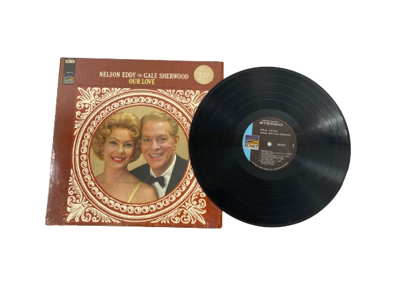 Nelson Eddy & Gale Sherwood "Our Love" LP Vinyl Record SUS5176 Liberty