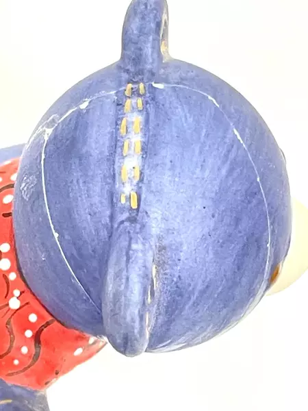 1991 Franklin Mint Bandana Teddy Bear Figurine - Americana Collection