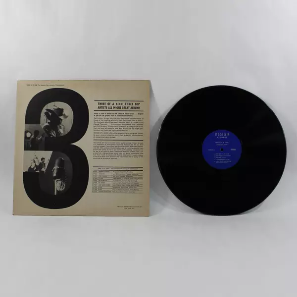 Three Of A Kind Vinyl Album 1965 Instrumental Groups Pre-Owned As Is