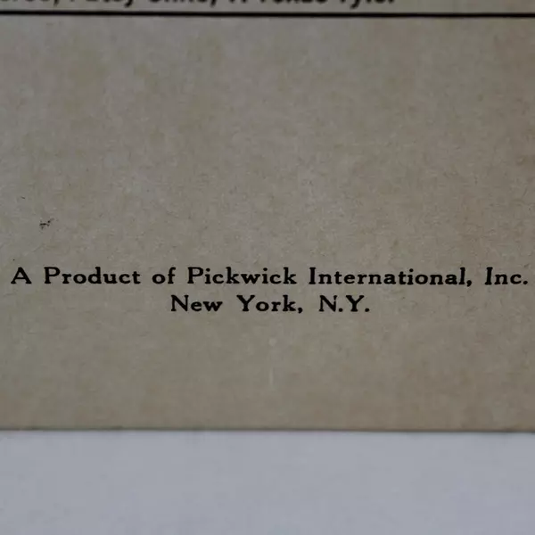 Three Of A Kind Vinyl Album 1965 Instrumental Groups Pre-Owned As Is