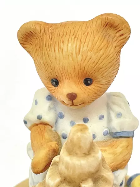1986 Franklin Mint Teddington Bear Emily Furdinand Porcelain Figurine