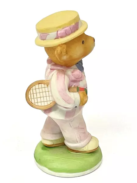 1986 Franklin Mint Teddington Bear Lord Margate Porcelain Figurine 3.75"