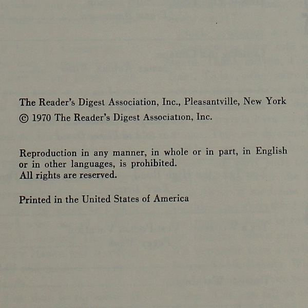 Reader's Digest Life in America the Beautiful Book 1970 Pre-Owned Good Condition