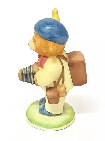 1986 Franklin Mint Teddington Bear Mr. Cheese Figurine 3.5" Collectible