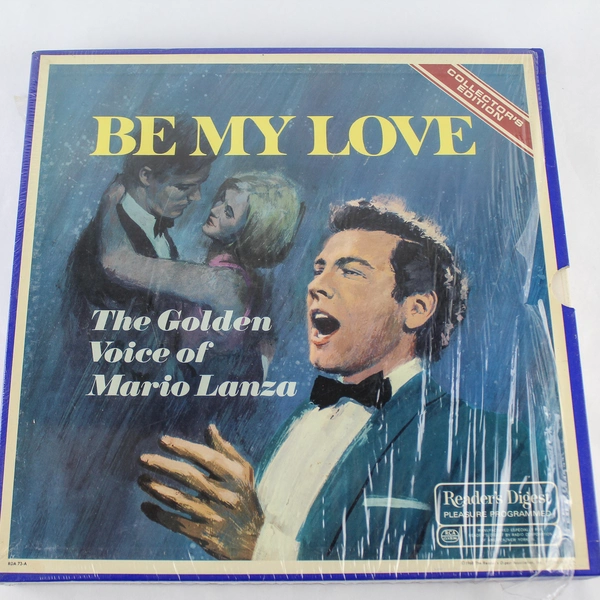 Vtg 1968 Reader's Digest Mario Lanza Be My Love 6 Record Set As Is