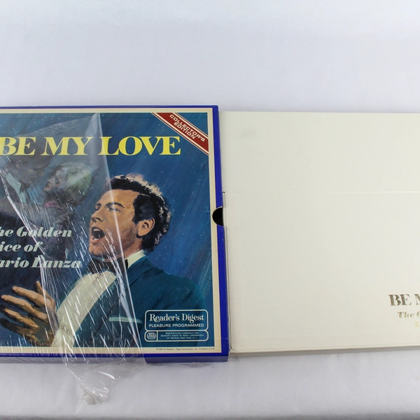 Vtg 1968 Reader's Digest Mario Lanza Be My Love 6 Record Set As Is