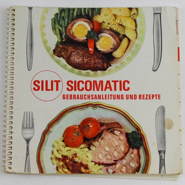 Silit Sicomatic Cookbook 1971 Vintage Cooking Guide & Recipes - Good Condition