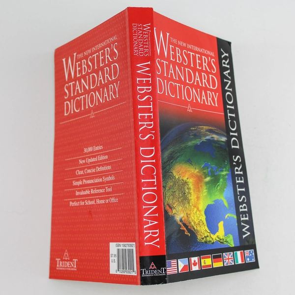 The New International Webster's Standard Dictionary 2006 Trident Good