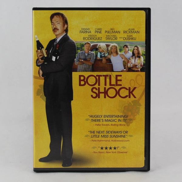DVD Bottle Shock 2008 Dennis Farina Chris Pine - Good Condition, Classic Film