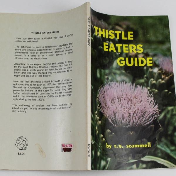 Thistle Eaters Guide Cookbook by R.E. Scammell 1970 - Good Condition