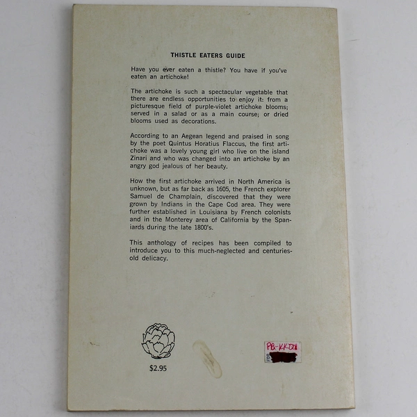 Thistle Eaters Guide Cookbook by R.E. Scammell 1970 - Good Condition