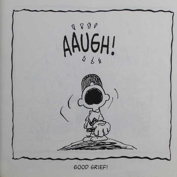Peanuts Good Grief Color & Read Along Book by Charles Schulz - Pre-Owned