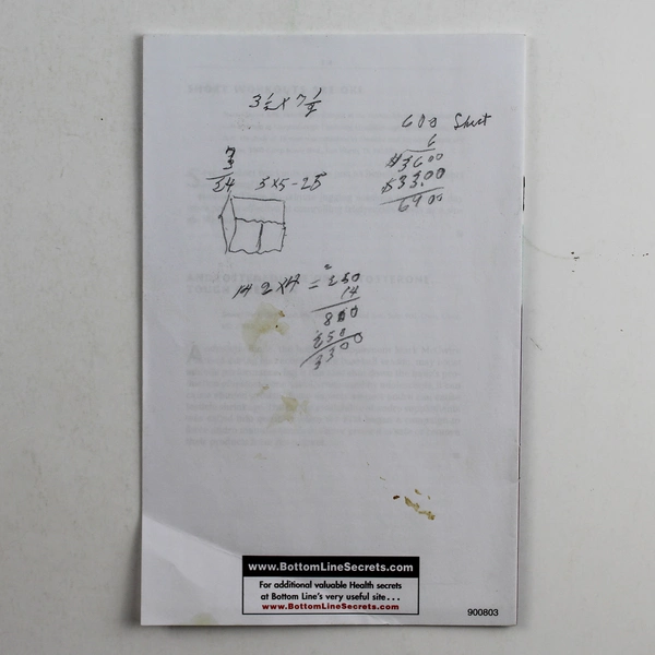 Natural Healing Breakthroughs for Men 2007 PB Book - Acceptable Condition