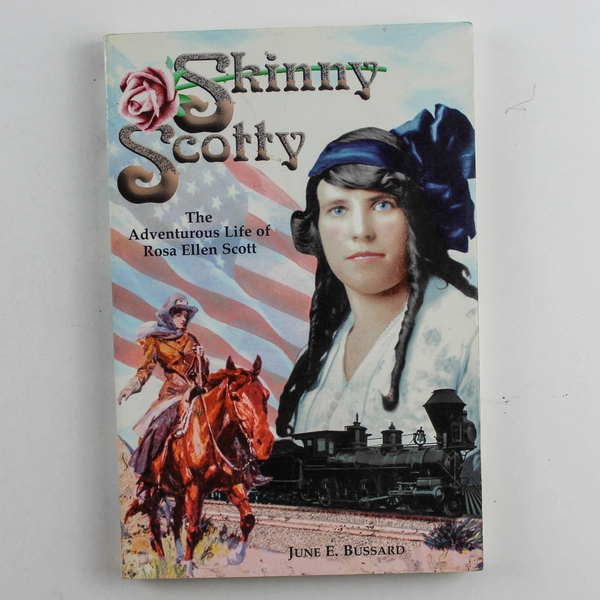 Signed Skinny Scotty by June E. Bussard 1996 Paperback Book Good Condition