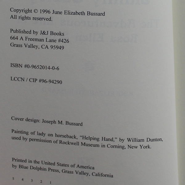 Signed Skinny Scotty by June E. Bussard 1996 Paperback Book Good Condition