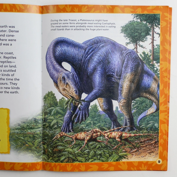Amazing World of Dinosaurs Book by Silver Dolphin, Good Condition, Fun Read!