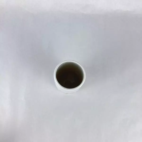 NotNeutral Now Art Deco Vase 6.5" Tall White Colorful Lines Home Decor