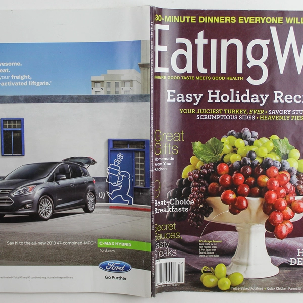 Eating Well Easy Holiday Recipes Magazine Dec 2012 - 30 Min Dinners