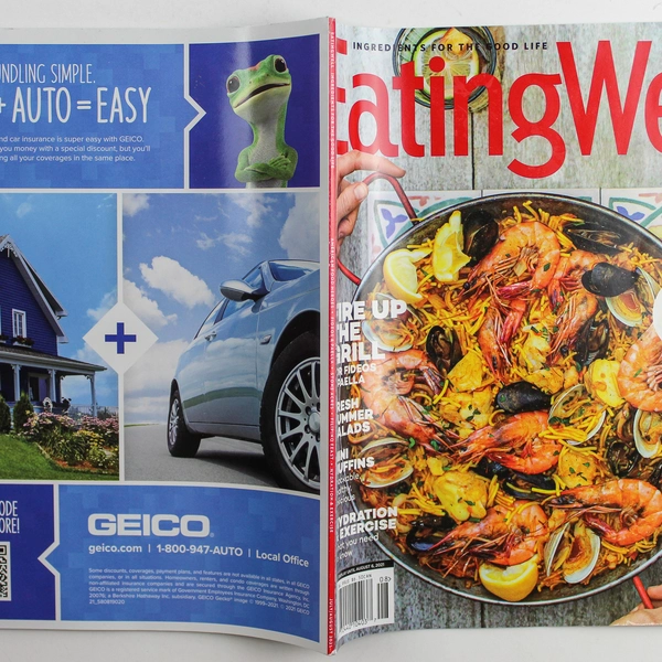 Eating Well Magazine July/Aug 2021 - Fire Up The Grill - Good Condition